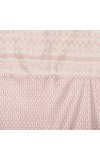 Home Beautiful 5ft. Soft Dusty Pink Jacquard Eyelet Window Curtains Home Beautiful 5ft. Soft Dusty Pink Jacquard Eyelet Window Curtains