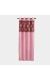 Home Beautiful                         5 ft. Pink Polyester Curtain