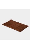Home Beautiful                         Anti-Skid Brown Polyester Bath Mat