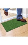Home Beautiful                         Anti-Skid Green Polypropylene Door Mat