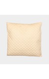 Home Beautiful                         Cream Microfiber Cushion Cover