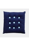 Home Beautiful                         Blue Polyester Cushion