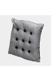 Home Beautiful Dark Grey Polyester Cushion Home Beautiful Dark Grey Polyester Cushion