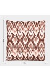 Home Beautiful                         Brown Polyester Cushion