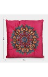 Home Beautiful                         Fuchsia Polyester Cushion