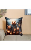 Home Beautiful                         Black Polyester Cushion