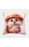 Home Beautiful                         Beige Polyester Cushion