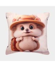 Home Beautiful                         Beige Polyester Cushion