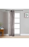 Home Beautiful                         7ft. Dark Grey Polyester Door Curtain