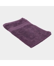 Home Beautiful                         400 GSM Purple Cotton Hand Towel