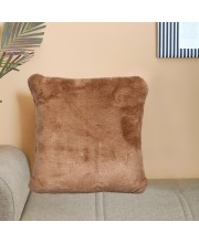 Home Beautiful                         Brown Velvet Cushion