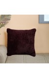 Home Beautiful                         Wine Velvet Cushion