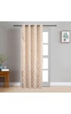 Home Beautiful 7ft. Brown Polyester Door Curtain Home Beautiful 7ft. Brown Polyester Door Curtain