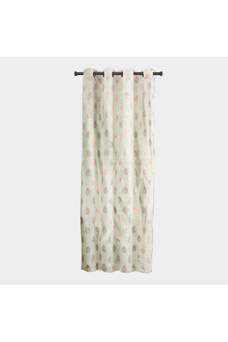 Home Beautiful                         5ft. Light Green Window Curtain