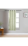 Home Beautiful                         5ft. Green Window Curtain