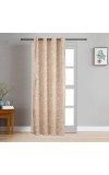 Home Beautiful                         7ft. Brown Polyester Door Curtain