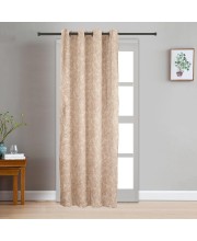 Home Beautiful                         7ft. Brown Polyester Door Curtain