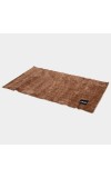 Home Beautiful                         Anti-Skid Brown Polyester Floor Mat