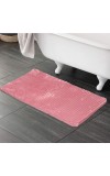 Home Beautiful                         Anti-Skid Silver Polyester Bath Mat