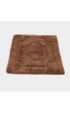 Home Beautiful                         Anti-Skid Brown Polyester Bath Mat