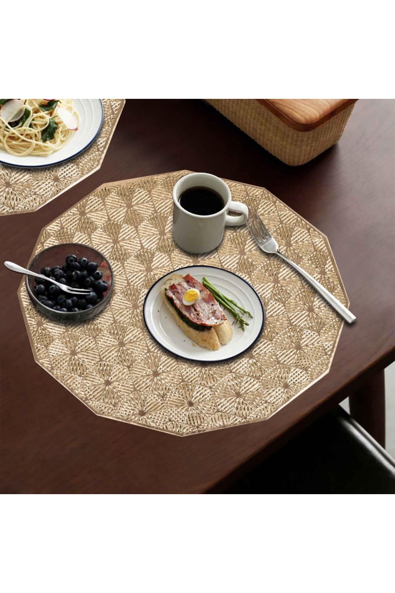 Home Beautiful                         Pvc Table Mat Set of 3