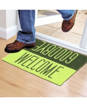 Home Beautiful                         Anti-Skid Green Polypropylene Door Mat