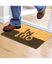 Home Beautiful                         Anti-Skid Beige Polypropylene Door Mat