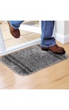 Home Beautiful                         Anti-Skid Dark Grey Polyester Door Mat