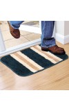 Home Beautiful                         Anti-Skid Green Polyester Door Mat