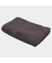 Home Beautiful                         300 GSM Dark Grey Microfiber Bath Towel