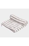 Home Beautiful                         225 GSM Grey Microfiber Bath Towel