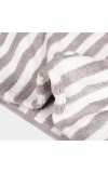 Home Beautiful                         225 GSM Grey Microfiber Bath Towel