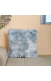Home Beautiful                         Grey Fur Polyester Cushion