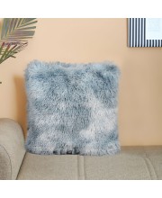 Home Beautiful                         Grey Fur Polyester Cushion