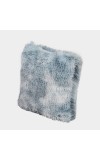 Home Beautiful                         Grey Fur Polyester Cushion