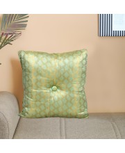Home Beautiful                         Green Polyester Cushion