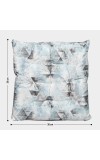Home Beautiful                         Grey Polyester Cushion