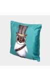 Home Beautiful                         Blue Polyester Cushion