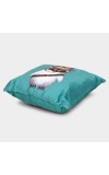 Home Beautiful                         Blue Polyester Cushion