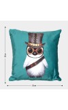 Home Beautiful                         Blue Polyester Cushion