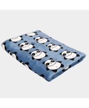 Home Beautiful                         280 GSM Blue Microfiber Baby Towel