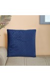 Home Beautiful Blue Polyester Cushion Cover Home Beautiful Blue Polyester Cushion Cover