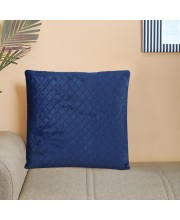 Home Beautiful                         Blue Polyester Cushion Cover