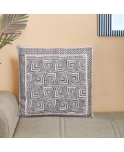 Home Beautiful                         Grey Polyester Cushion Cover