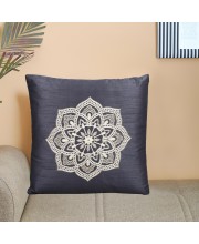 Home Beautiful                         Blue Polyester Cushion Cover