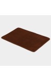 Home Beautiful                         Anti-Skid Brown Polyester Bath Mat
