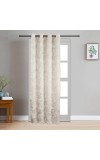 Home Beautiful                         7ft. Grey Polyester Door Curtain