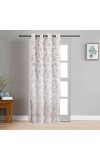 Home Beautiful 7ft. Grey Microfiber Door Curtain Home Beautiful 7ft. Grey Microfiber Door Curtain