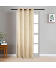 Home Beautiful                         7ft. Cream Polyester Door Curtain