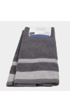 Home Beautiful                         360 GSM Grey Cotton Hand Towel
